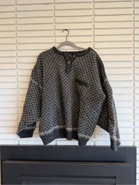 Volund Vintage Handknit Norwegian Sweater-